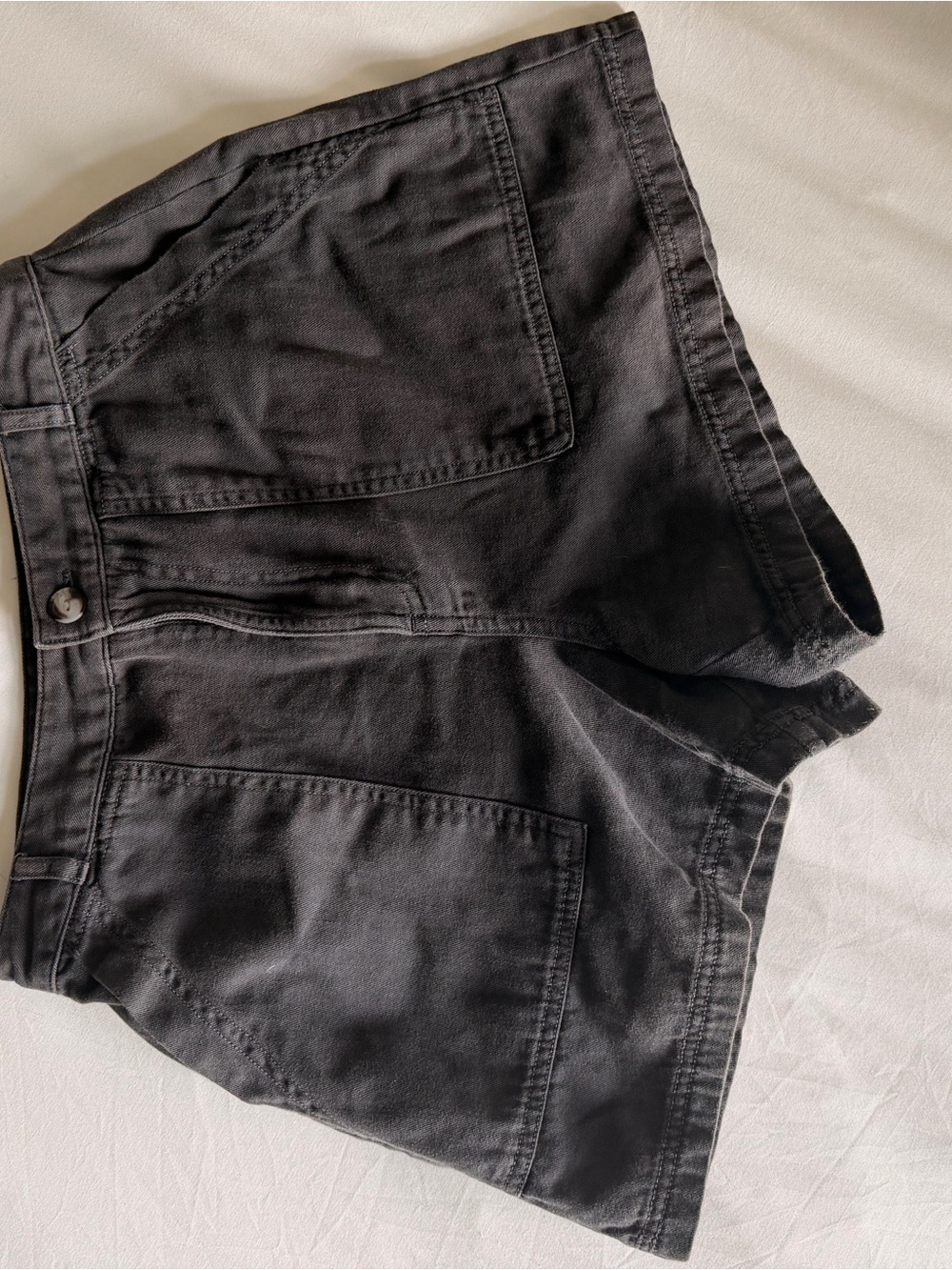 American Threads Black Shorts